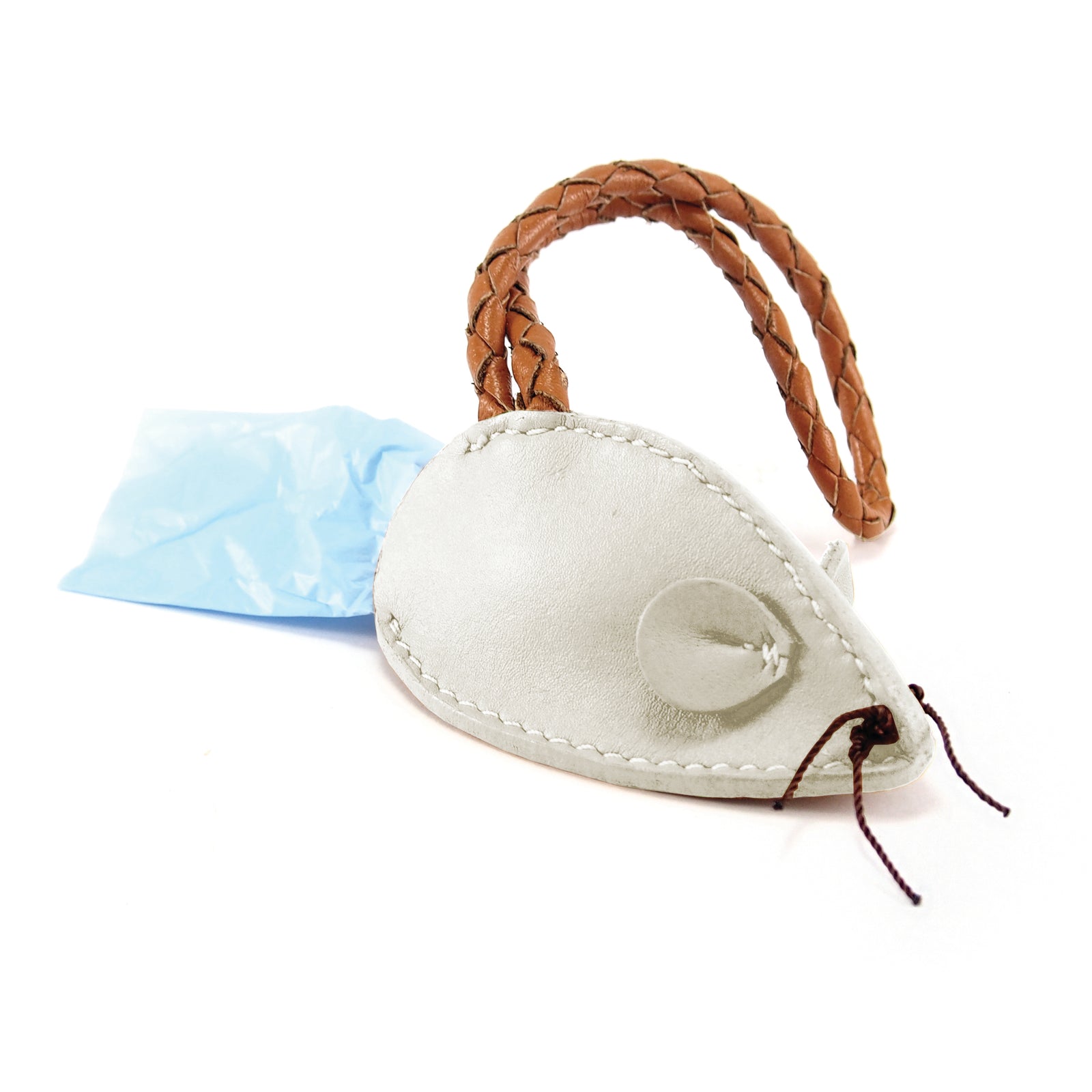 Mouse Poobag Dispenser chalk - Georgie Paws