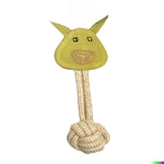 A cute, compostable dog toy featuring Russell the Pig - Pear design from Georgie Paws.
